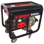 Генераторы дизельные, Дизельный генератор Weima 5000е 1 фаза фотография