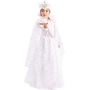 Карнавальный костюм для детей Пуговка Снежная королева сказочная детский, 30 (116 см) фотография