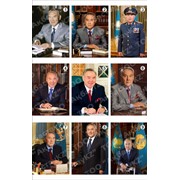 Портреты Президента РК № 3-9 фото