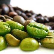 . Кофе бобы зеленые фотография