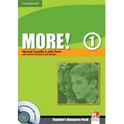 Cheryl Pelteret More! Level 1 Teacher's Resource Pack with Testbuilder CD-ROM