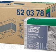 W4 - Tork нетканый материал для удаления масла и жира в салфетках, серый - 140 л/уп, 1 слой