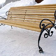 Кованые скамейки фото