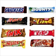 Шоколадные батончики Snickers фотография