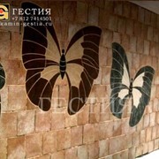 Мозаика панно Бабочки №187 фото