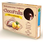 Функциональные конфеты “ChocoFruits“ с айвой фотография