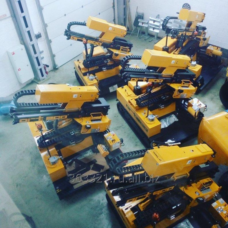 Самоходная сваебойная установка ORTECO BTP 1000 HD для забивания и ...