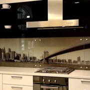 Фотопечать на пристенок и фасад фото