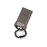 8Gb Silicon Power USB-флеш накопитель, USB 2.0, Серебристо-серый, SP008GBUF2T01V1K фотография
