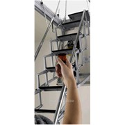 Лестница чердачная ACI SVEZIA Aluminio Motorizzatta с электроприводом и ДУ (Италия) фото