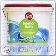 Краска для ванной влагостойкая Interior Bath Vivacolor полуглянцевая А 9,0 л фотография