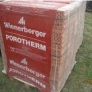 Широкоформатный керамический блок Porotherm фото