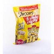 Напиток JACOBS кофейный растворимый мягкий 3 в 1, 742,5г фотография