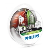 Лампочка авто 12v 55w Автолампа Philips H7 EcoVision LongLife 12V 55W 12972LLECOS2 фотография