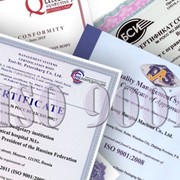 Сертификация товаров и услуг фото