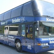 Услуга перевозки туристическими автобусами фото