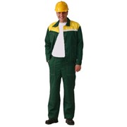 Костюм "Легион" летн. куртка короткая, брюки зеленый с желтым и СОП