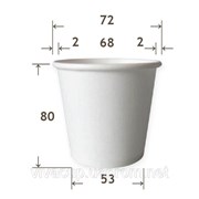 Бумажные стаканчики для кофе 218 мл фото