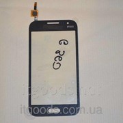 Тачскрин / сенсор (сенсорное стекло) Samsung Galaxy Core Prime G360H G360F (черный SM-G3588 Ver.8 самоклейка) 3199-2 фото