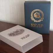 Дизайнерская сувенирная упаковка (коробка) из картона для любых видов алкогольной продукции, Крым. Фото 2.