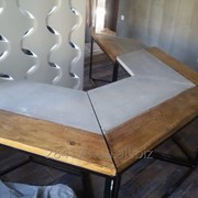 стол BINARY-S в стиле лофт loft выполнен из бетонной панели 3000грн фото