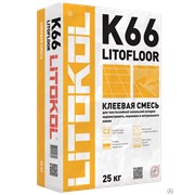Плиточный клей Litokol Litofloor K66 серый мешок 25 кг