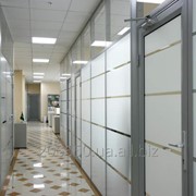 Офисная перегородка система Alumil P100 Office фото