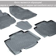 Коврик Acura MDX II 3D борт. Серый фотография