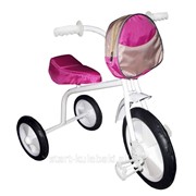 Детский Велосипед Малыш 01ПС розовый с сумкой фото