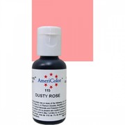 Гелевый краситель AmeriColor 21г. №115 Пыльная Роза Dusty Rose фото