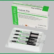 FUSION FLO - Жидкотекучий наногибридный светоотверждаемый пломбировочный материал, обеспечивающий высокую прочность и износостойкость. фото