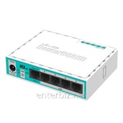 Роутер MikroTik RouterBOARD RB750r2 hEX Lite (850MHz/64Mb, 5х100Мбит, PoE in), код 110739 фотография