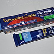 SAPHIR - 90 Восстановитель кожи Creme RENOVATRICE, 25мл. (bleu jean) фото