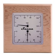 Термогигрометр SAWO 225-THD (квадратный) фото