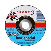 Отрезной круг по металлу DRONCO Special AS60INOX/T41