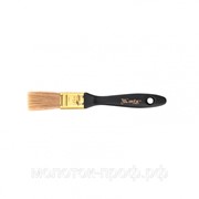 Кисть плоская “Профи“ 1“, натуральная щетина, пластмассовая ручка MTX фото