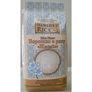 Мука из риса “Жасмин“ 1кг тм “Worlds rice“ фото