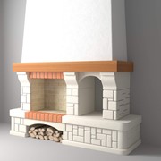 Каминный портал в стиле «Кантри» Модель «Европа+»