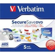 Диск DVD-R Verbatim 4.5Gb Jewel case 5шт SecureSave (43706) фотография