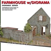 Модель 36018 Диорама с фермерским домом фотография