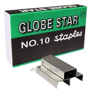 Скобы для степлера №10, global star, 1000 шт. 60009