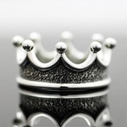 Серебряное кольцо “Корона“ от WickerRing фото