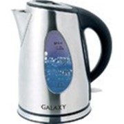 Чайник GALAXY GL-0310 нерж. 1,8л. 2,2кВт. диск. фото