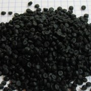Гранулы ПВХ типа SorVyl G20840 черные пластифицированные фото