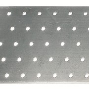 Перфорированные пластины 20-280 мм s= 1.2-90 мм L= 25-1250 мм, Вид: соединительные крепежные