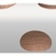 Карандаш акварельный цветной восковой LYRA GROOVE Triple One, 10 мм Белый фото