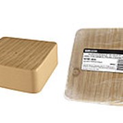 Коробка распаячная КР 100х100х44 ОП сосна, с клем. колодкой, IP40, инд. штрихкод TDM фотография