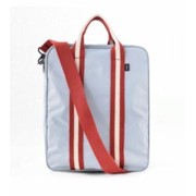 Складная дорожная сумка для путешествий с плечевым ремнём, 28х13х36 см, серый фото