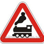 Дорожные знаки Предупреждающие знаки Железнодорожный переезд без шлагбаума 1.28 фотография