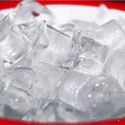 Лед пищевой экстра-цилиндрический. фото